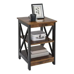 Oxford End Table with Shelves