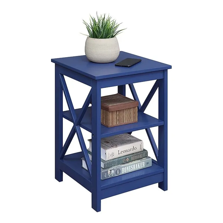 Oxford End Table with Shelves