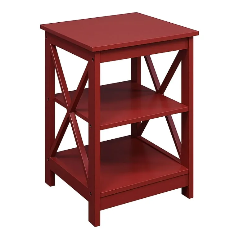 Oxford End Table with Shelves