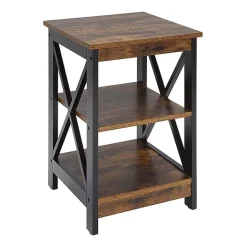 Oxford End Table with Shelves