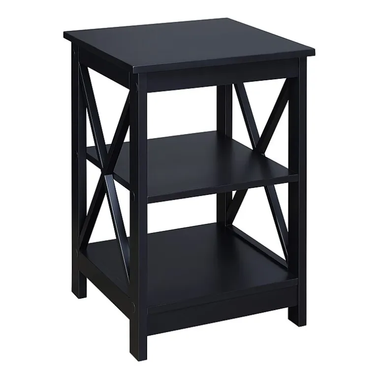 Oxford End Table with Shelves