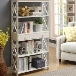 Oxford 5-Shelf Bookcase