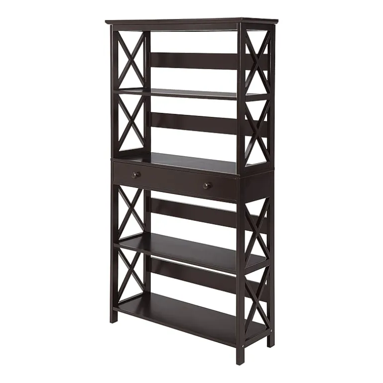 Oxford 5-Shelf Bookcase
