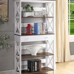 Oxford 5-Shelf Bookcase