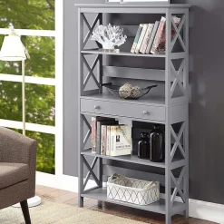 Oxford 5-Shelf Bookcase
