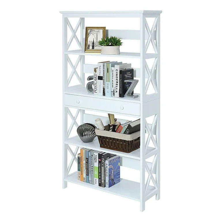 Oxford 5-Shelf Bookcase