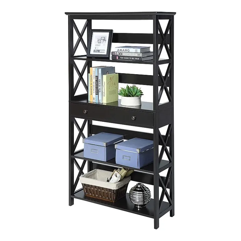 Oxford 5-Shelf Bookcase