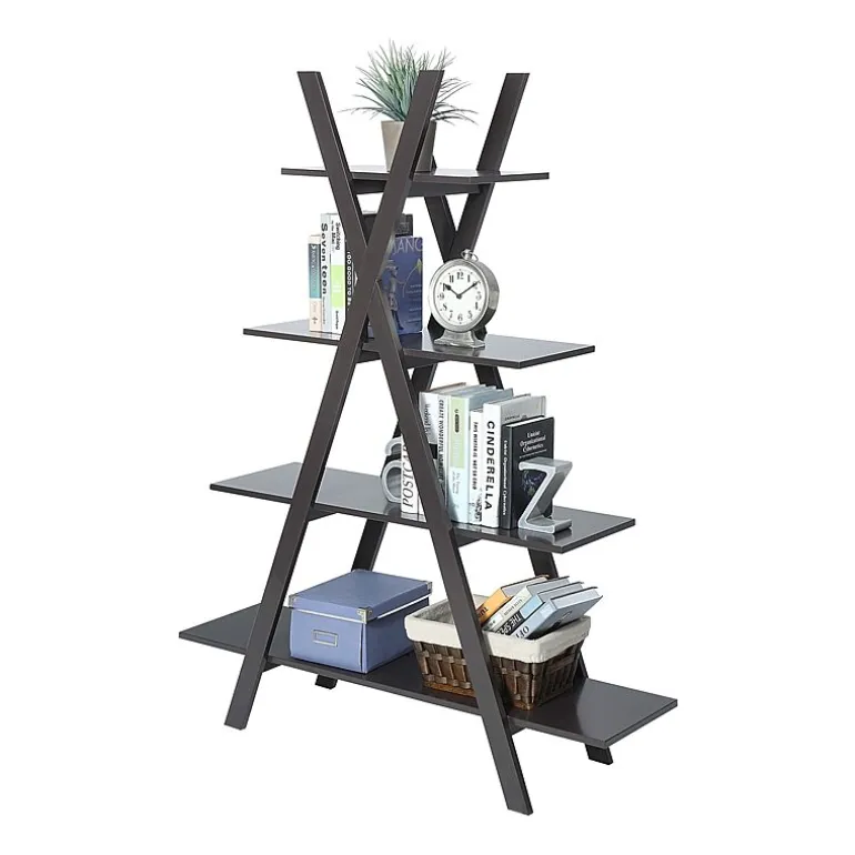 Oxford 4-Shelf Bookcase