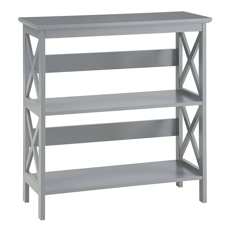 Oxford 3-Tier Bookcase Entryway Hall Table