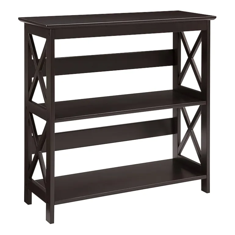 Oxford 3-Tier Bookcase Entryway Hall Table