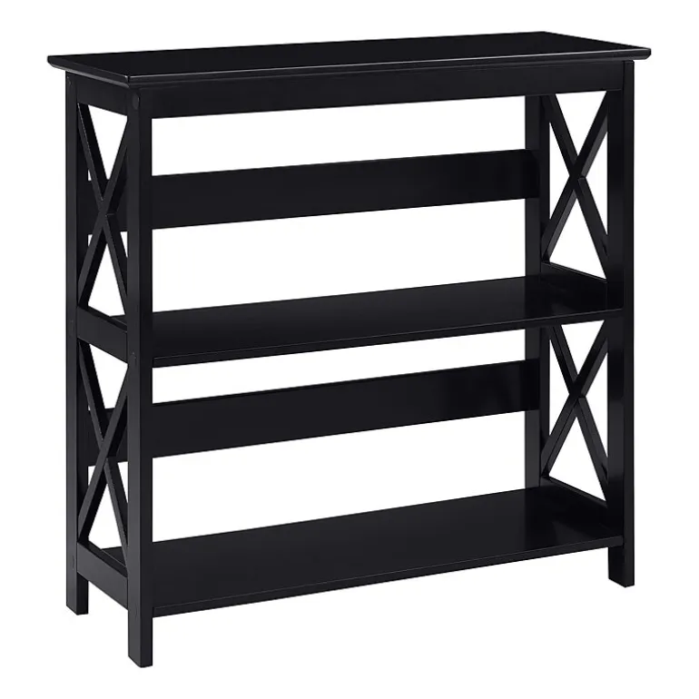 Oxford 3-Tier Bookcase Entryway Hall Table
