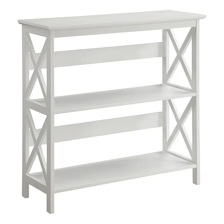 Oxford 3-Tier Bookcase Entryway Hall Table