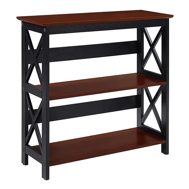 Oxford 3-Tier Bookcase Entryway Hall Table