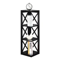 Oxford 3-Tier Corner Bookcase