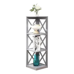 Oxford 3-Tier Corner Bookcase