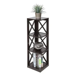 Oxford 3-Tier Corner Bookcase