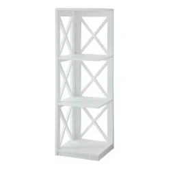 Oxford 3-Tier Corner Bookcase