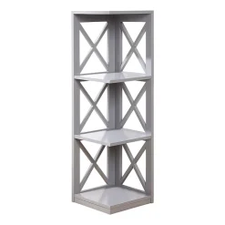 Oxford 3-Tier Corner Bookcase