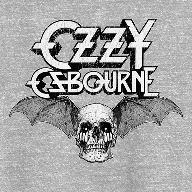 Ozzy Ozbourne Mens Crew Neck Short Sleeve Classic Fit Big and Tall Graphic T-Shirt