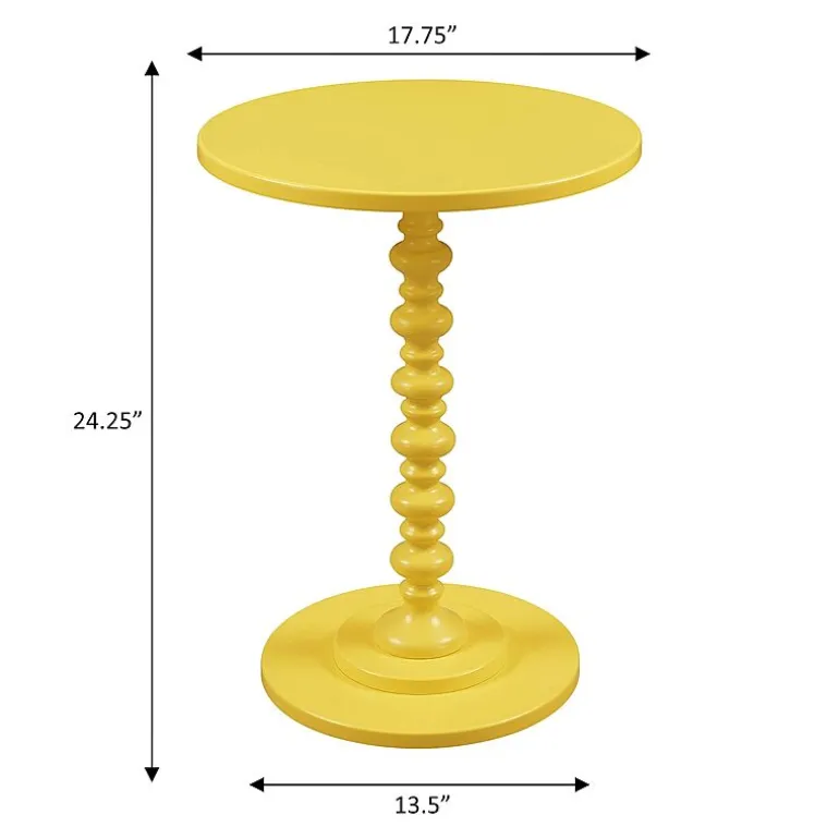 Palm Spindle End Table