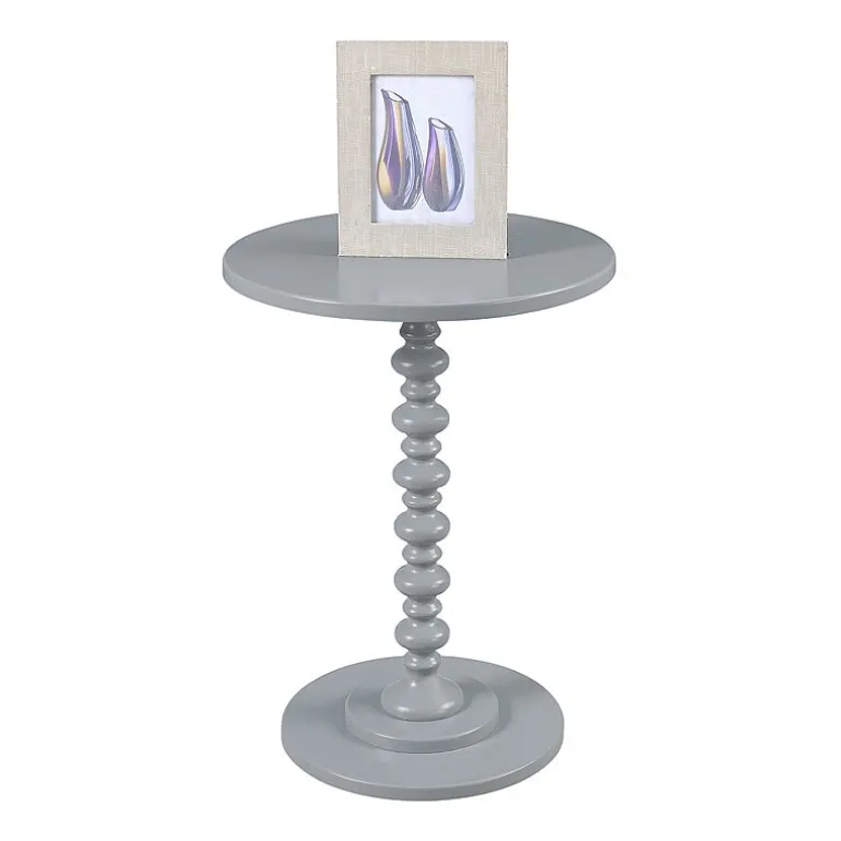Palm Spindle End Table