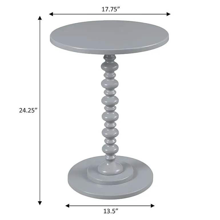 Palm Spindle End Table