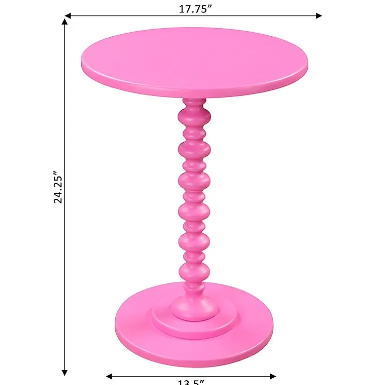 Palm Spindle End Table