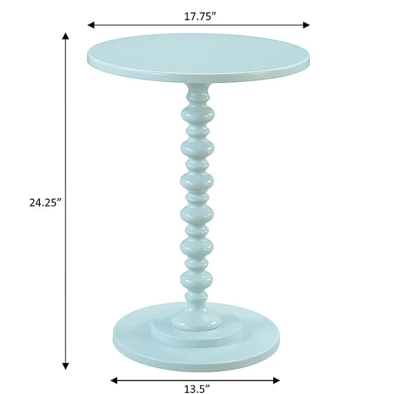 Palm Spindle End Table