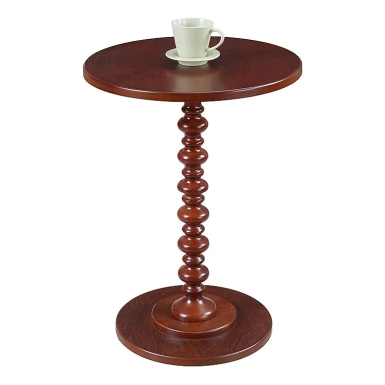 Palm Spindle End Table