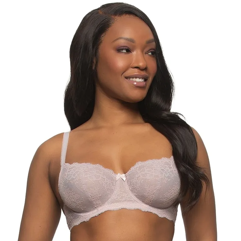 Paramour Lola Lace Demi Underwire Unlined Balconette Bra 125181
