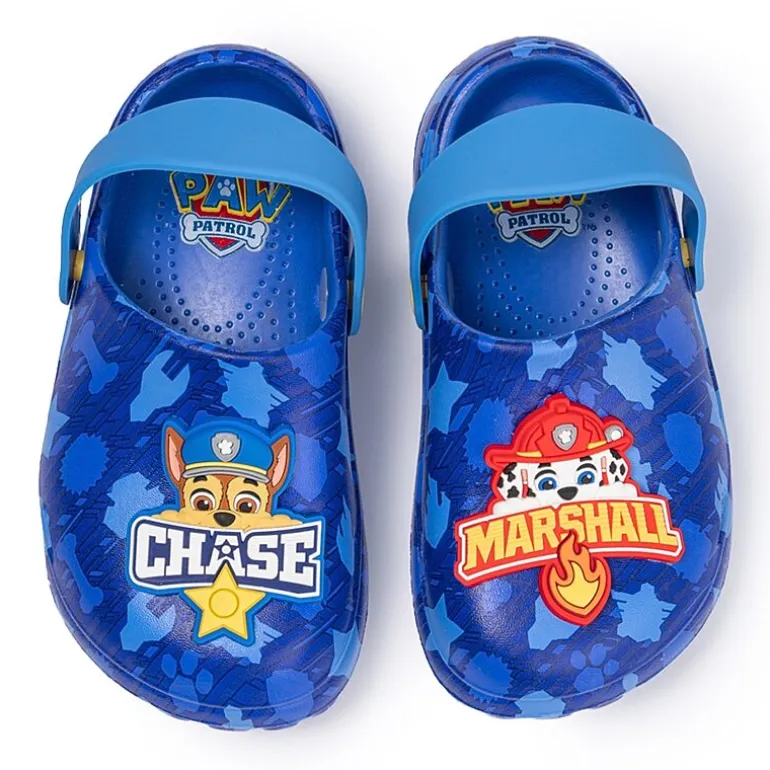 Paw Patrol Toddler Boys Round Closed Toe Clogs