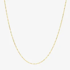 2-pc.Birthstone Necklace Set in Pure Silver Over Brass
