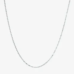 2-pc.Birthstone Necklace Set in Pure Silver Over Brass