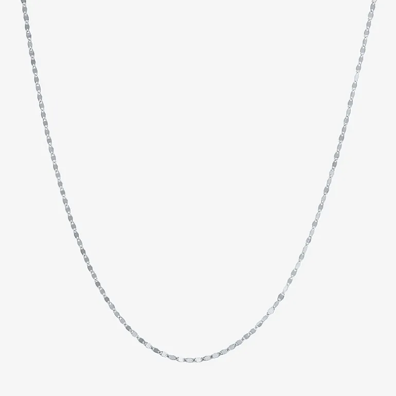 2-pc.Birthstone Necklace Set in Pure Silver Over Brass