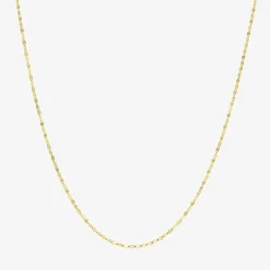 2-pc.Birthstone Necklace Set in Pure Silver Over Brass
