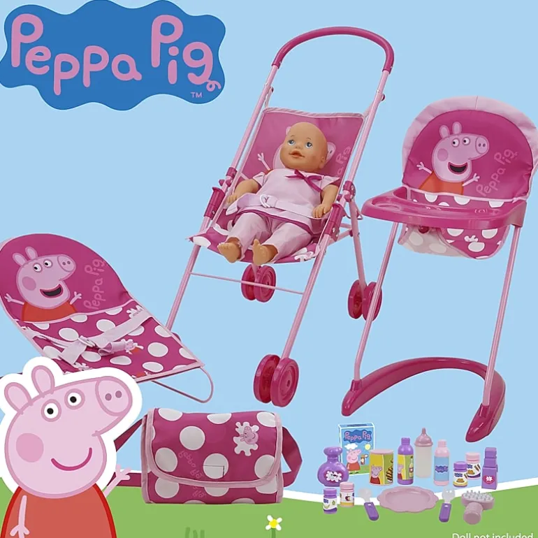 Peppa Pig Doll Sleep And Play Set