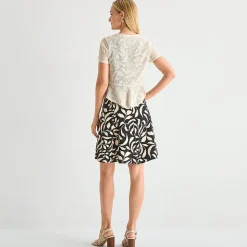 Perceptions Womens Floral Jacket Dress