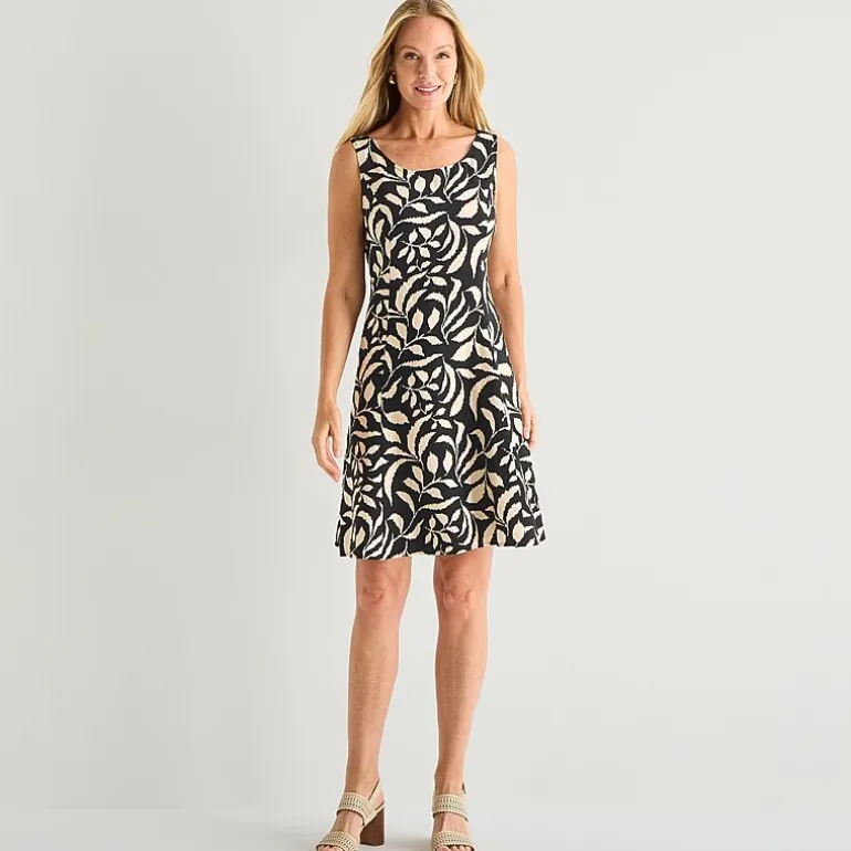 Perceptions Womens Floral Jacket Dress