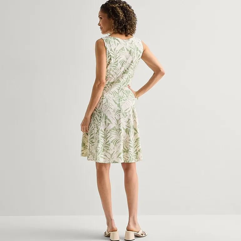 Perceptions Womens Leaf Jacket Dress