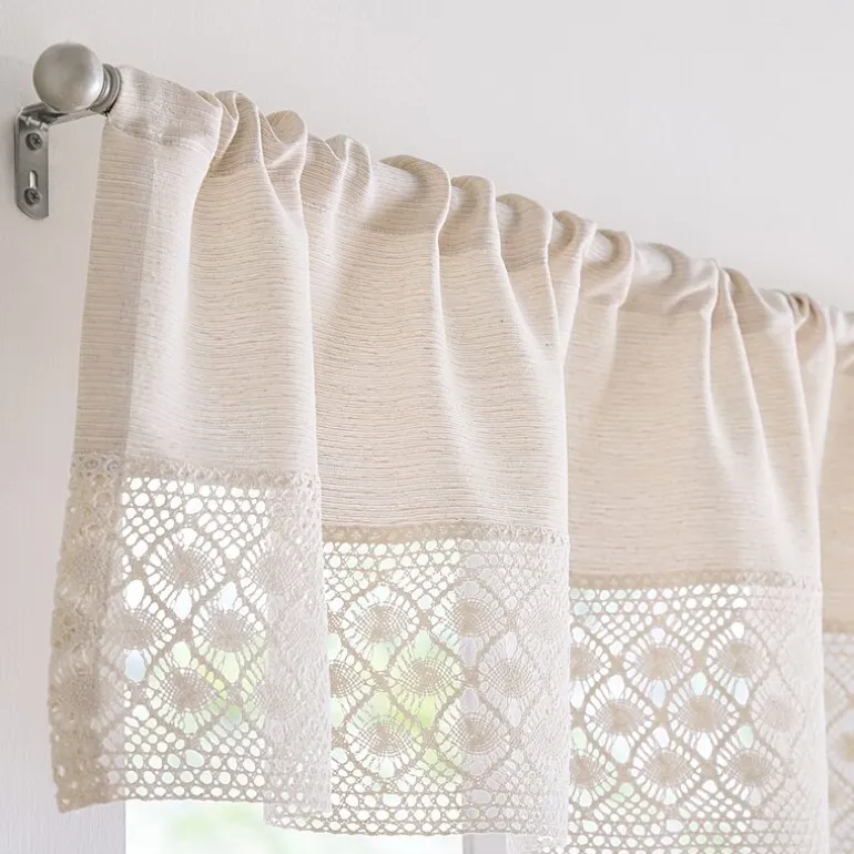 Peri Home Bahia 3-pc. Rod Pocket Kitchen Curtains & Drapes Window Set