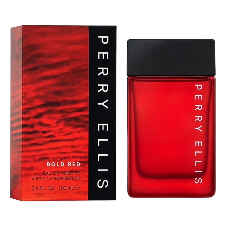 Perry Ellis Bold Red Eau De Toilette, 3.4 Oz