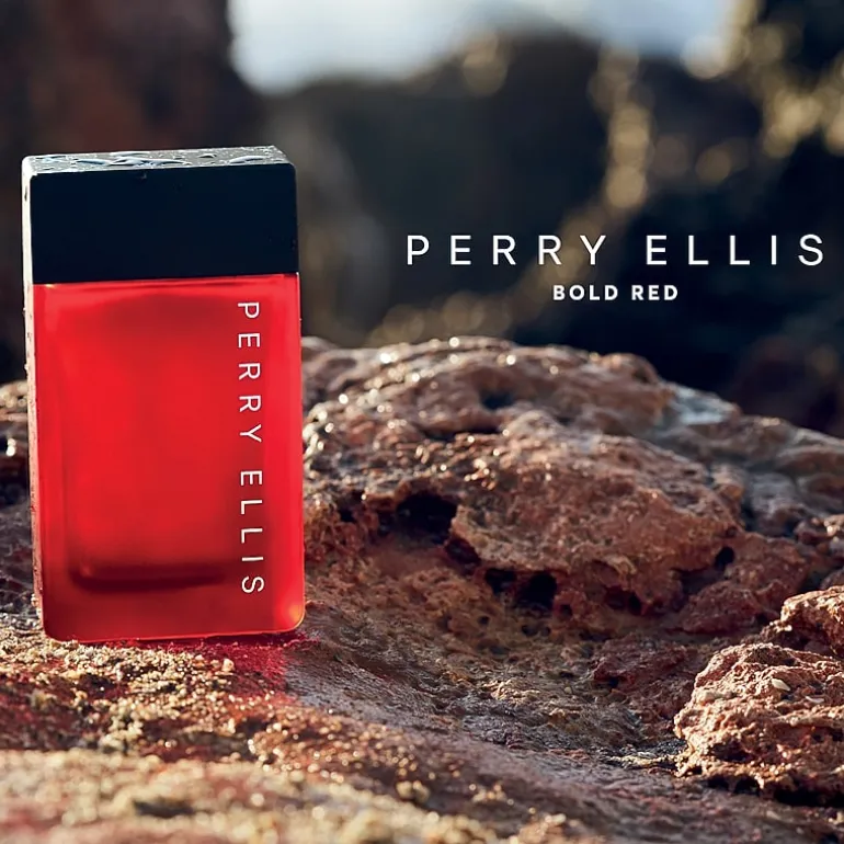 Perry Ellis Bold Red Eau De Toilette, 3.4 Oz