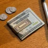 Personalized Antique Brass Dye Money Clip
