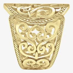 Personalized 18mm Script Monogram Ring