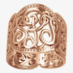 Personalized 18mm Script Monogram Ring