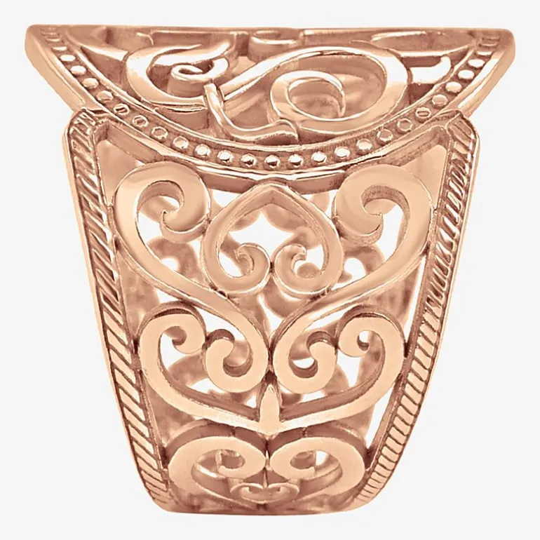 Personalized 18mm Script Monogram Ring