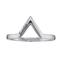 Personalized V-Shaped Ring