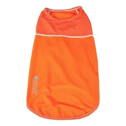 Pet Life ® Active 'Aero-Pawlse' Heathered Quick-Dry and 4-Way Stretch Performance Dog Tank Top T-Shirt