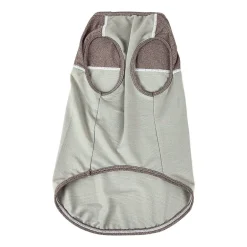 Pet Life ® Active 'Aero-Pawlse' Heathered Quick-Dry and 4-Way Stretch Performance Dog Tank Top T-Shirt
