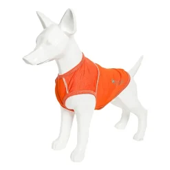 Pet Life ® Active 'Aero-Pawlse' Heathered Quick-Dry and 4-Way Stretch Performance Dog Tank Top T-Shirt